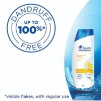 Head & Shoulders Lemon Fresh Anti Dandruff Shampoo 180ML - Image 2