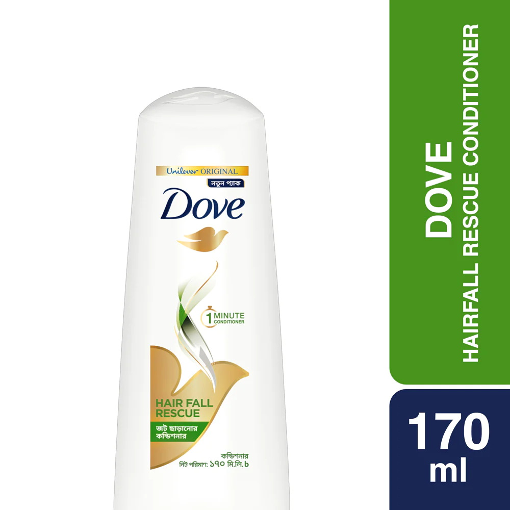 1708887861-doveconditionerhairfallrescue170ml_08127b93-e254-4e29-bd1a-61fd6501c6aa-1.webp DOVE CONDITIONER HAIRFALL RESCUE 170ML - Image 1