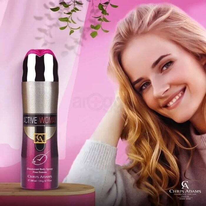 Chris Adams Active Woman Deodorant Body Spray 200ml