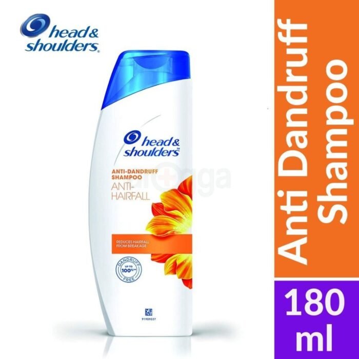 Head and Shoulders Anti Dandruff Anti Hairfall Shampoo 180ml