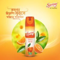 Spring Air Freshener (Orange Fresh) 300ml - Image 2