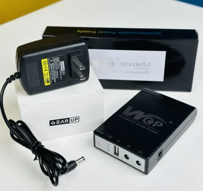 WGP mini UPS + GearUP Adapter Combo Pack