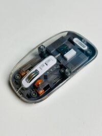 GearUP WM30 Transparent Crystal 2.4G + Bluetooth Magnetic Wireless Mouse