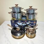 Kaisa Villa KV-6618 Stainless Steel 9Layer 12pcs Cookware Set