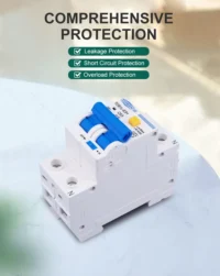 TOMZN RCBO TOB1L-63H 2P 63A 230V - Image 2