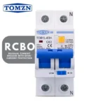 TOMZN RCBO TOB1L-63H 2P 63A 230V