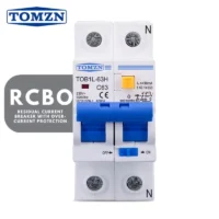 TOMZN RCBO TOB1L-63H 2P 63A 230V
