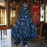 Elegant Palazzo long Khimar Set