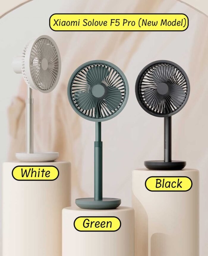 Xiaomi AISOLOVE F5 Pro Rechargeable Fan 4000mAh