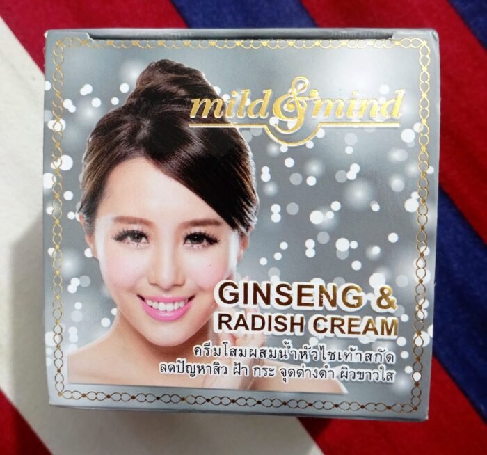 Mild And Mind Ginseng And Radish Cream - 20gm (Thailand)