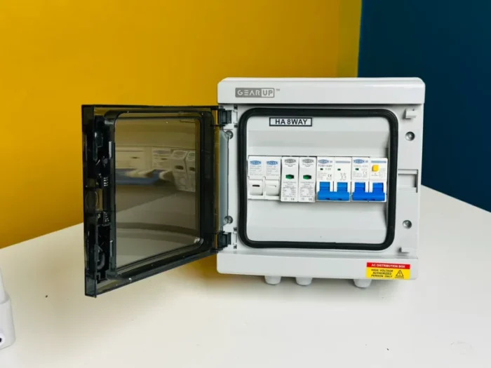 GearUP AC Distribution Box 8 Way in Bangladesh