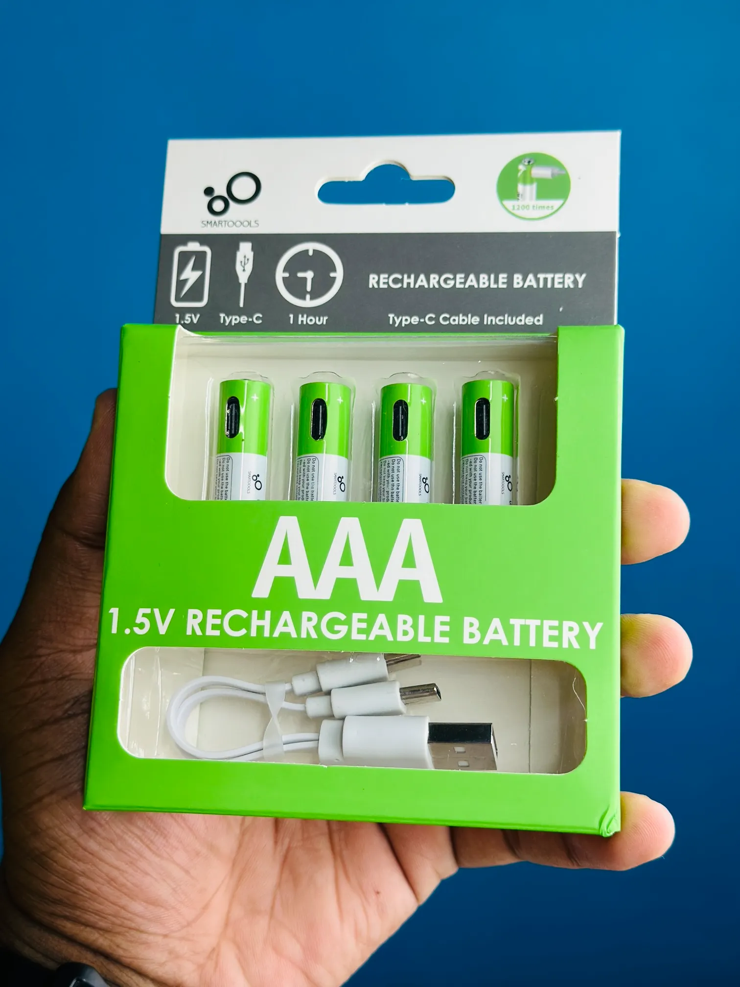 smartools-rb40-aaa-rechargeable-battery SmarToools RB40 AAA 1.5V 750mWh Rechargeable Battery 4Pcs